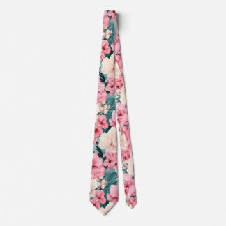 Cravate #4 Motif floral