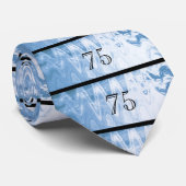 Cravate 50th Birthday Tie Black and Gold (Roulé)