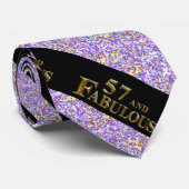 Cravate 57e anniversaire  (Roulé)