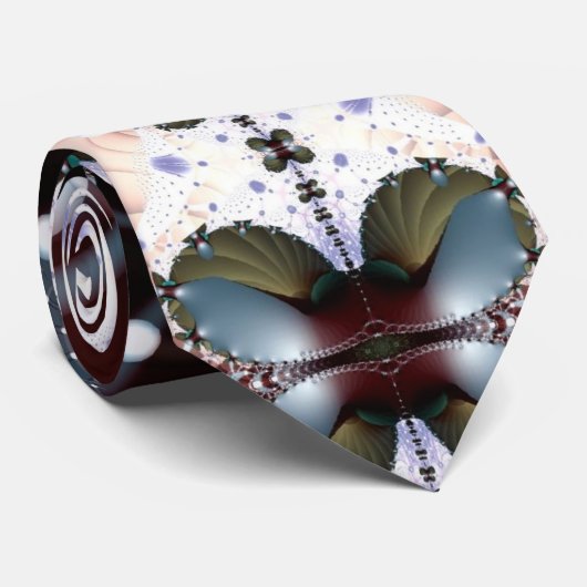 Cravate 58 de fractale (Roulé)