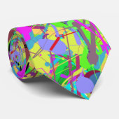 Cravate 60-93 couleurs de printemps (Roulé)