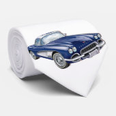 Cravate 61CorvetteGlitzie (Roulé)