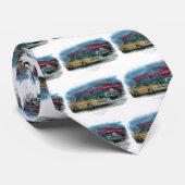 Cravate 67, 68, carte de travail de 69 CAMAROS (Roulé)