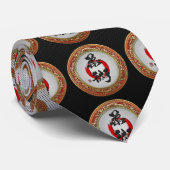 Cravate [700] Calligraphie japonaise - Jujutsu (Roulé)