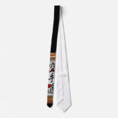 Cravate [700] Calligraphie japonaise - Karate-do (Dos)