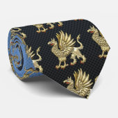 Cravate [700] Griffin d'or sacré (Roulé)