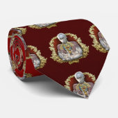 Cravate [700] Le rêve de Poutine - URSS 2.0 (Roulé)