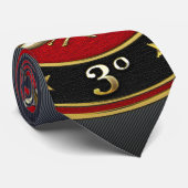 Cravate [700] Master Mason, 3e degré [Edition spéciale] (Roulé)