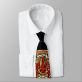 Cravate [700] Tibétain Double Dorje Mandala (Attaché)