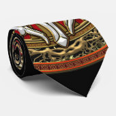 Cravate [700] Tibétain Double Dorje Mandala (Roulé)