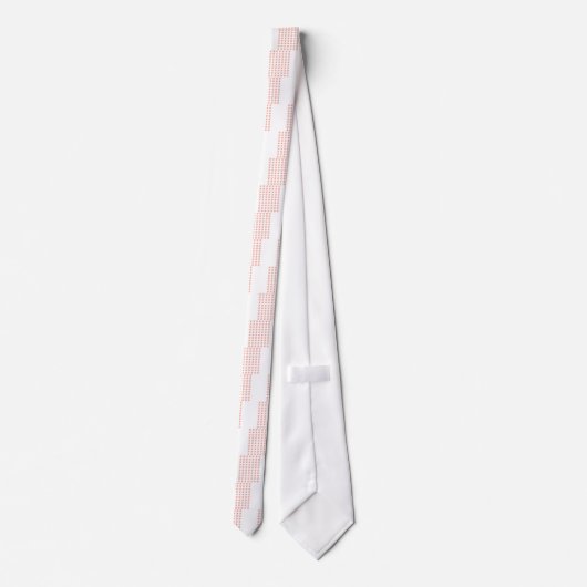 Cravate 70 porcs roses (Dos)