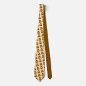 Cravate 70s Hippy Hippies Custom Necktie Tie (Devant)