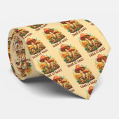Cravate 70s Hippy Hippies Custom Necktie Tie (Roulé)