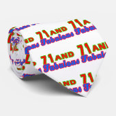 Cravate 71 et conceptions fabuleuses d'anniversaire (Roulé)