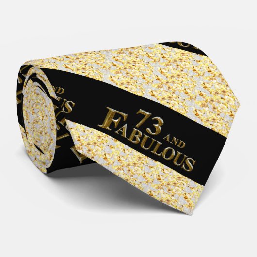 Cravate 73e anniversaire  (Roulé)