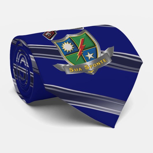 Cravate 75e Régiment de Rangers "Sua Sponte" (Roulé)