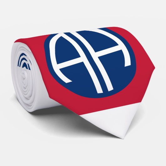 Cravate 82e division aéroportée Insignia (Roulé)