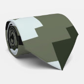 Cravate 8 Bit Pixel Digital Urban Camouflage / Camo (Roulé)