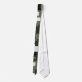 Cravate 8 Bit Pixel Digital Urban Camouflage / Camo (Dos)