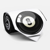 Cravate 8 Eight Ball Designer Tie (Roulé)