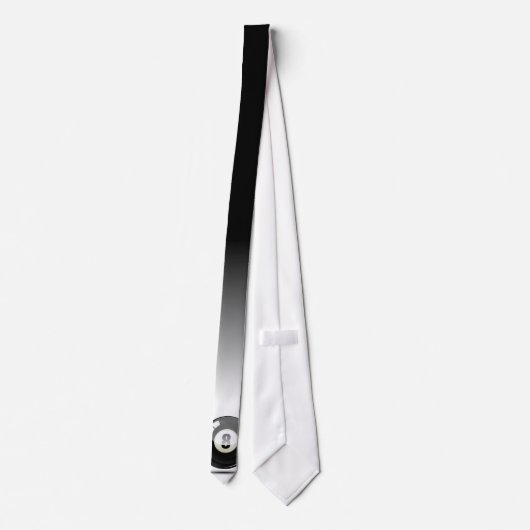 Cravate 8 Eight Ball Designer Tie (Dos)