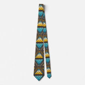 Cravate #8 Tribal Print (Devant)