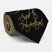 Cravate 90e anniversaire élégant (Roulé)