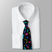 Cravate 90s Pattern Tie (Attaché)