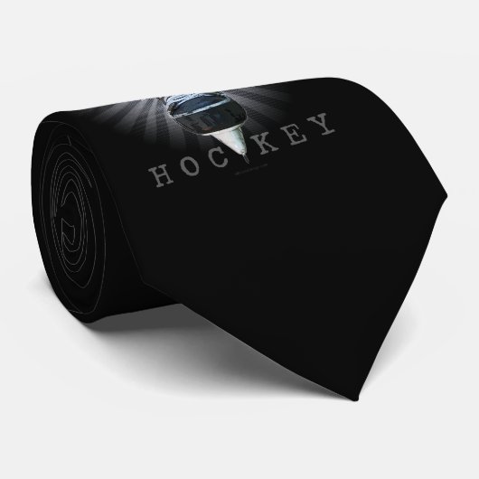 Cravate à ailes d'hockey (foncée) (Roulé)