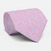 Cravate à cravate à motifs rose et bleu (Roulé)