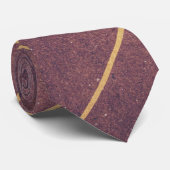 Cravate à cravate vintage en textile rayé (Roulé)