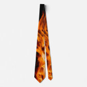 Cravate à flamme orange (Devant)