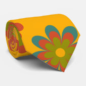 Cravate à fleurs (Roulé)