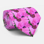 Cravate À l'intérieur de rose pourpre Gerbera Fleur de mar (Roulé)