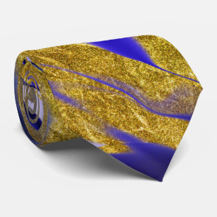 Cravate à motif abstrait de couleurs 