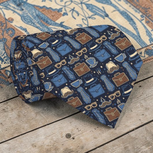 Cravate à motif Dapper Dad pour la fête des Pères