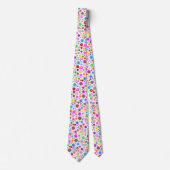 Cravate à motif fleurs MillyGlif Stropdas (Voorkant)