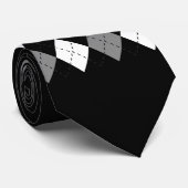 Cravate à motifs de losanges à la mode (Roulé)