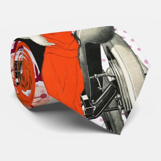 Cravate à petits pois (Roulé)