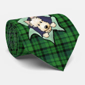 Cravate à plat Wheaten Scottie BLAST (Roulé)