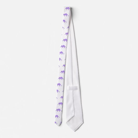 Cravate Aardvark violet (Dos)