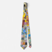 Cravate ABC (Alphabet), Paul Klee (Devant)