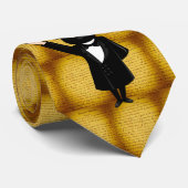 Cravate Abe honnête et son adresse de Gettysburg (Roulé)