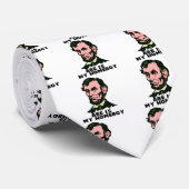 Cravate Abe Lincoln est mon pote (Roulé)