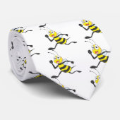 Cravate Abeille courante heureuse (Roulé)