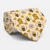 Cravate Abeilles à miel (Roulé)