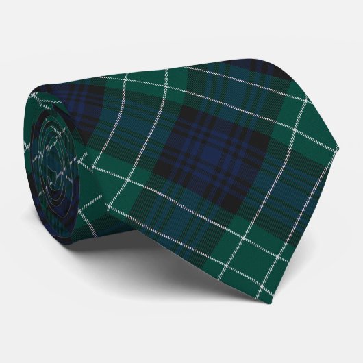 Cravate Abercrombie Tartan (Roulé)