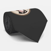 Cravate Abraham Lincoln avec gomme à bulles (Roulé)