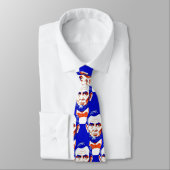 Cravate Abraham Lincoln Portrait - Illustration graphique (Attaché)
