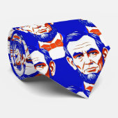 Cravate Abraham Lincoln Portrait - Illustration graphique (Roulé)